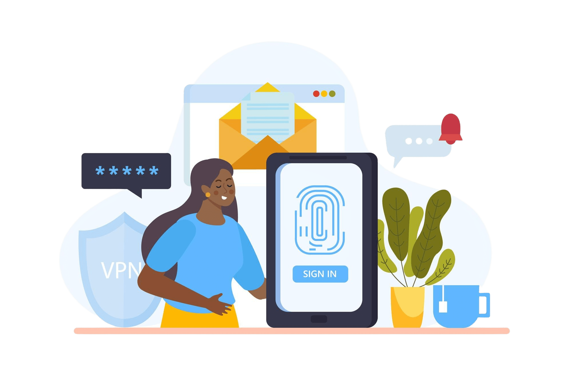 Usuario iniciando sesión en Bogo