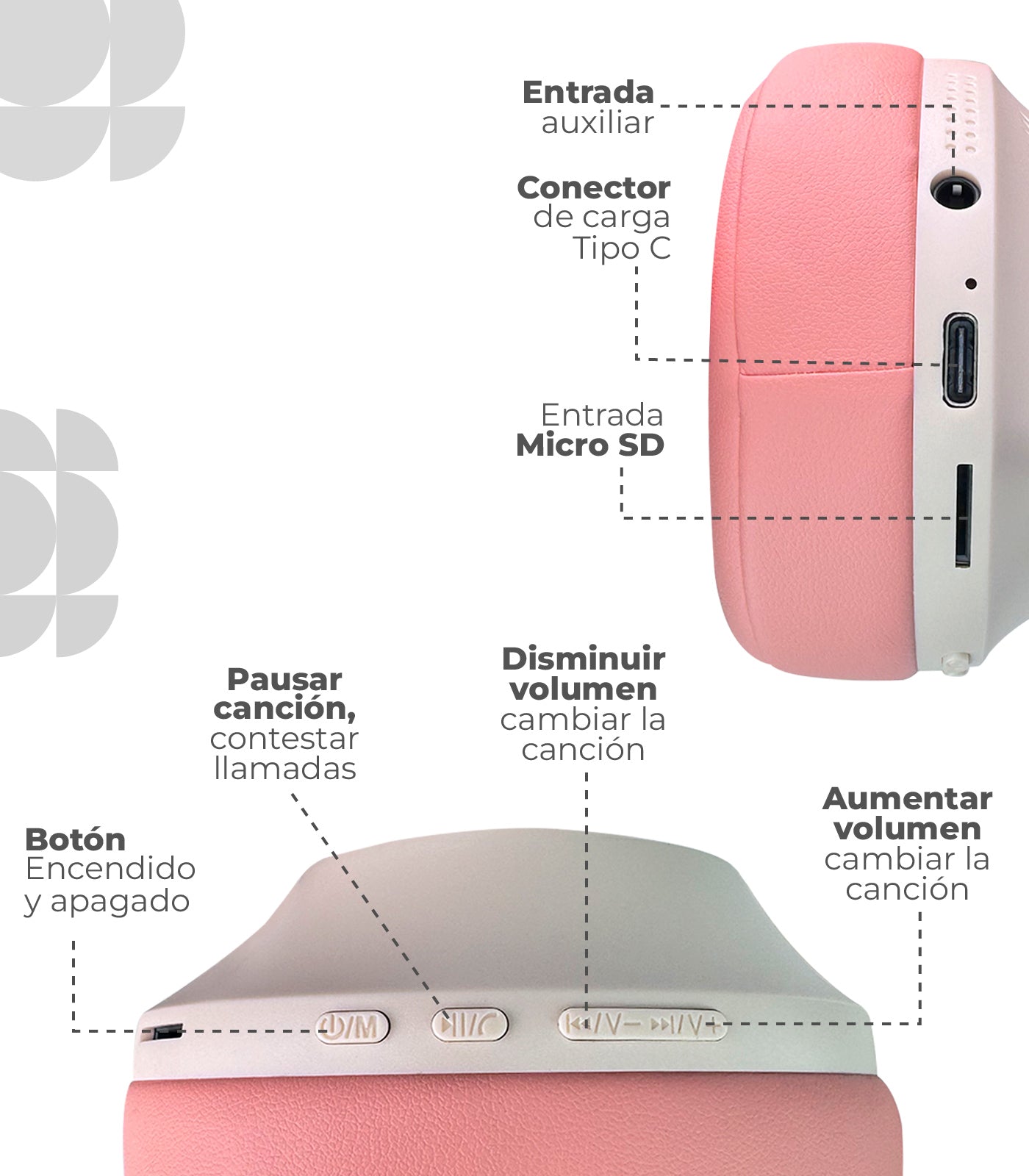 Diadema Bluetooth P7233