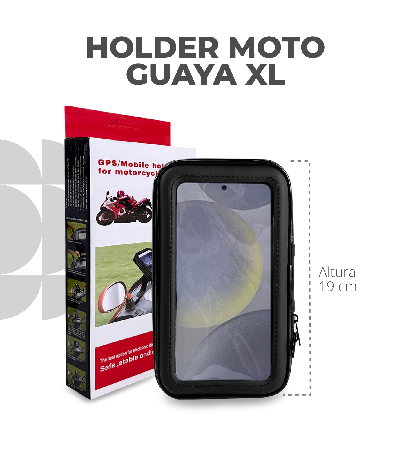 Holder De Guaya Para Moto XL