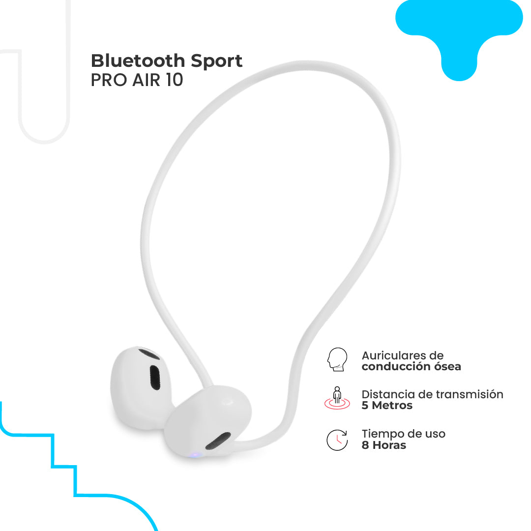 Audífonos Bluetooth Sport PRO AIR 10